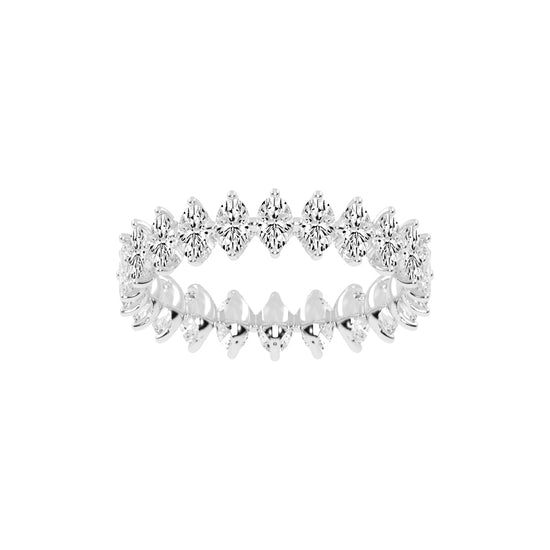 Vetrina Oval Cut Eternity Lab Diamond Ring