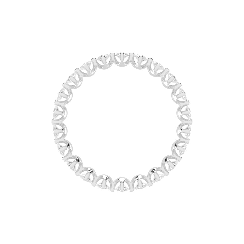 Vetrina Oval Cut Eternity Lab Diamond Ring