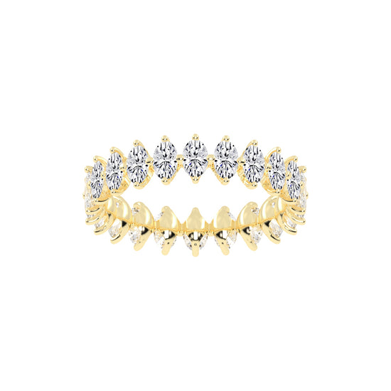 Vetrina Oval Cut Eternity Lab Diamond Ring