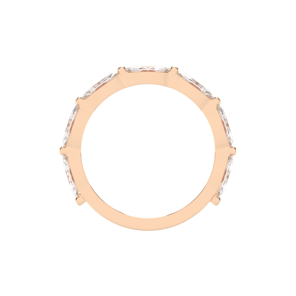 Zarielle Marquise Cut Eternity Lab Diamond Ring