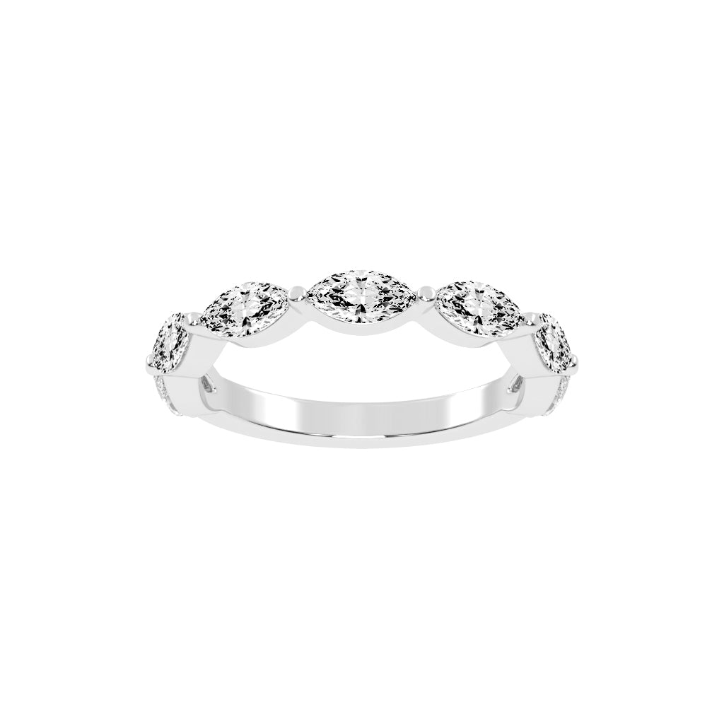 Zarielle Marquise Cut Eternity Lab Diamond Ring