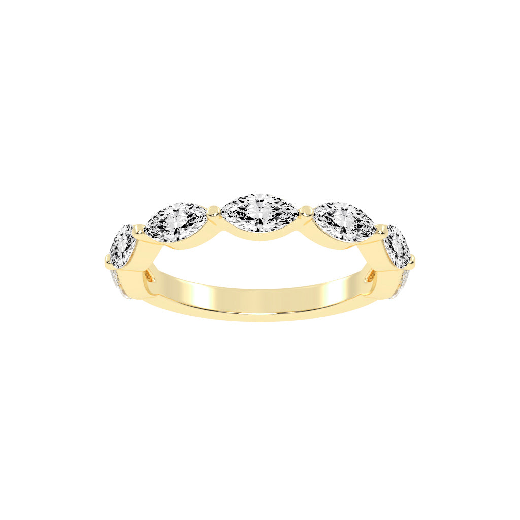 Zarielle Marquise Cut Eternity Lab Diamond Ring