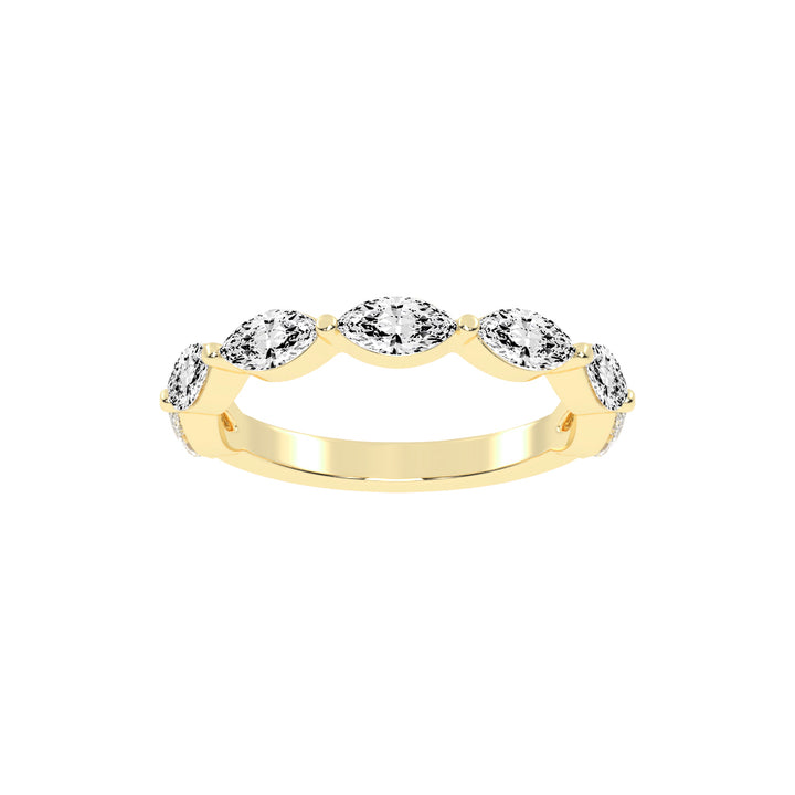 Zarielle Marquise Cut Eternity Lab Diamond Ring