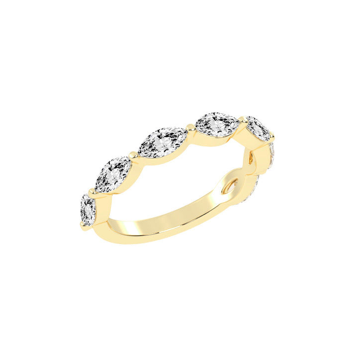 Zarielle Marquise Cut Eternity Lab Diamond Ring