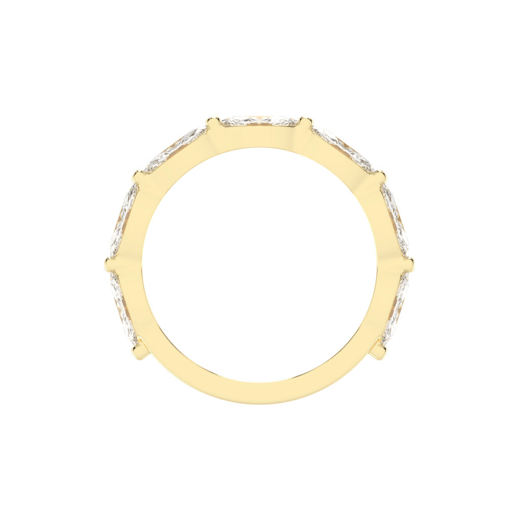 Zarielle Marquise Cut Eternity Lab Diamond Ring