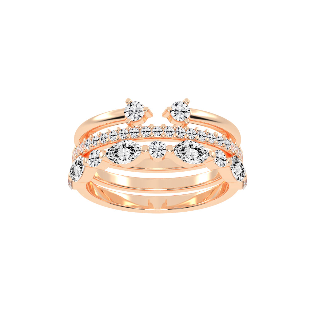 Isabella Marquise Cut Casual Diamond Ring
