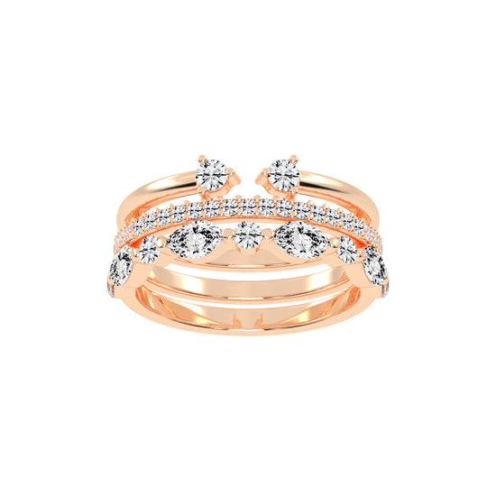 Isabella Marquise Cut Casual Diamond Ring