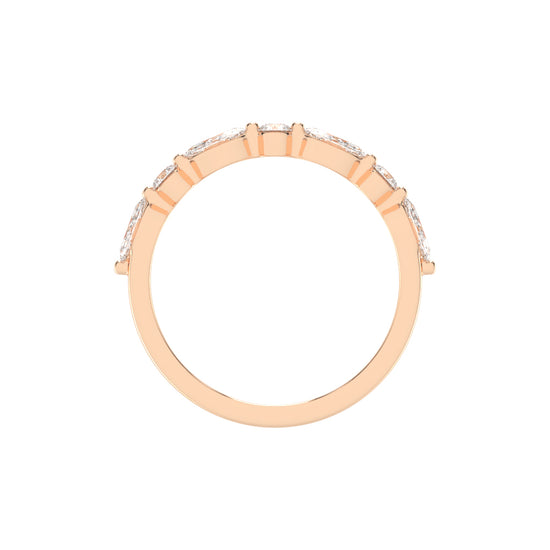 Orlena Marquise Cut Eternity Lab Diamond Ring