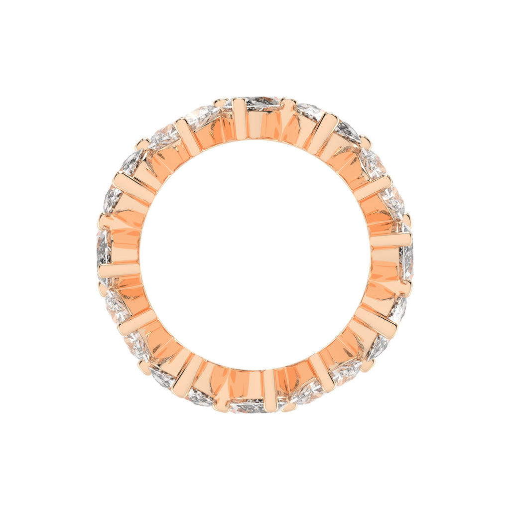 Endura Three Style Four Prong Lab Diamond Ring