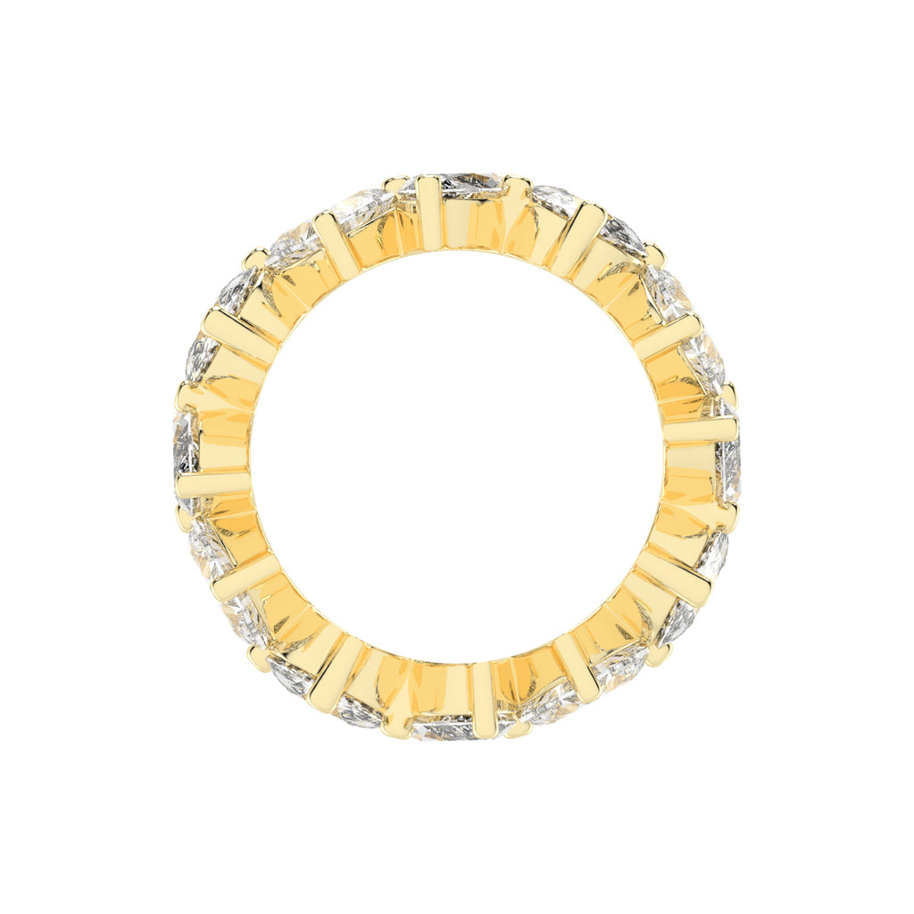 Endura Three Style Four Prong Lab Diamond Ring