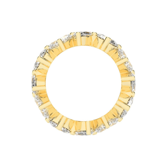 Endura Three Style Four Prong Lab Diamond Ring