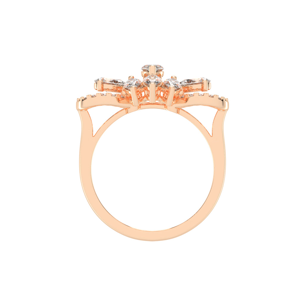 Diaraelle Marquise Cut Classic Lab Diamond Ring