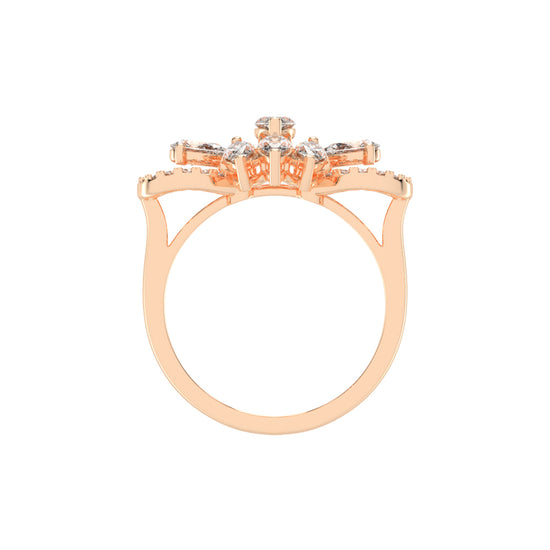 Diaraelle Marquise Cut Classic Lab Diamond Ring