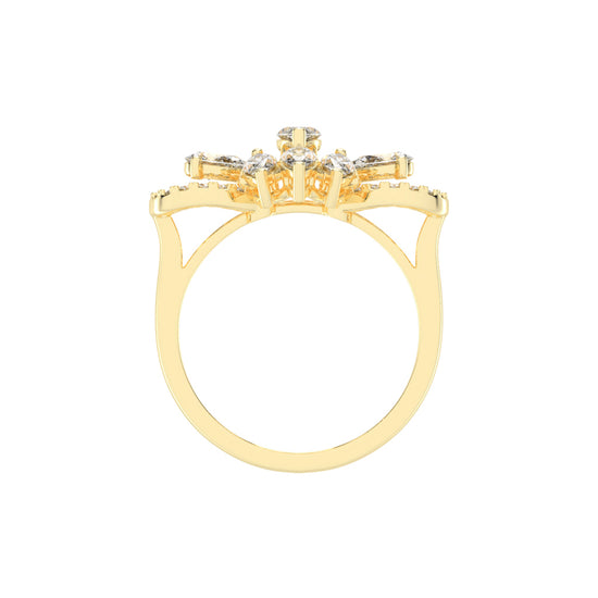 Diaraelle Marquise Cut Classic Lab Diamond Ring