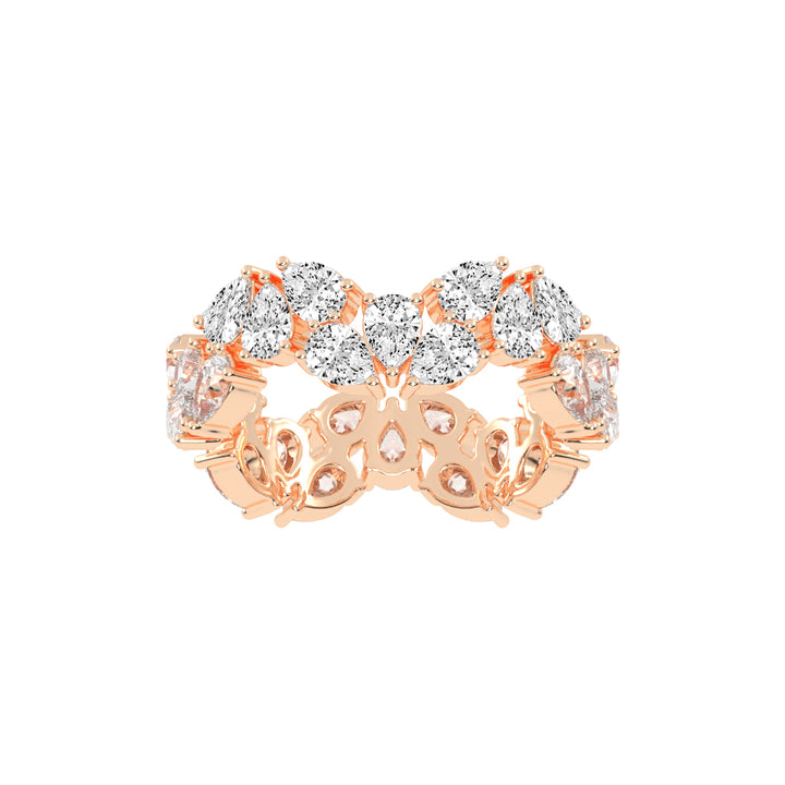 Artisan Bloom Diamond Eternity Ring