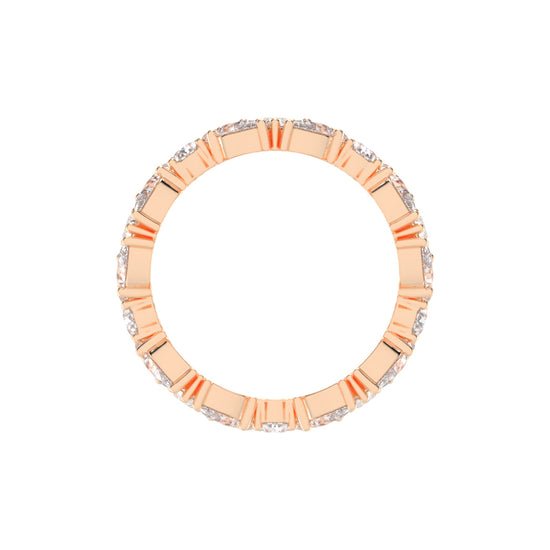 Artisan Bloom Diamond Eternity Ring