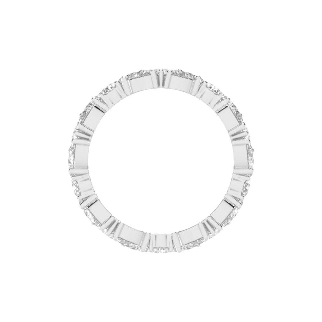Artisan Bloom Diamond Eternity Ring