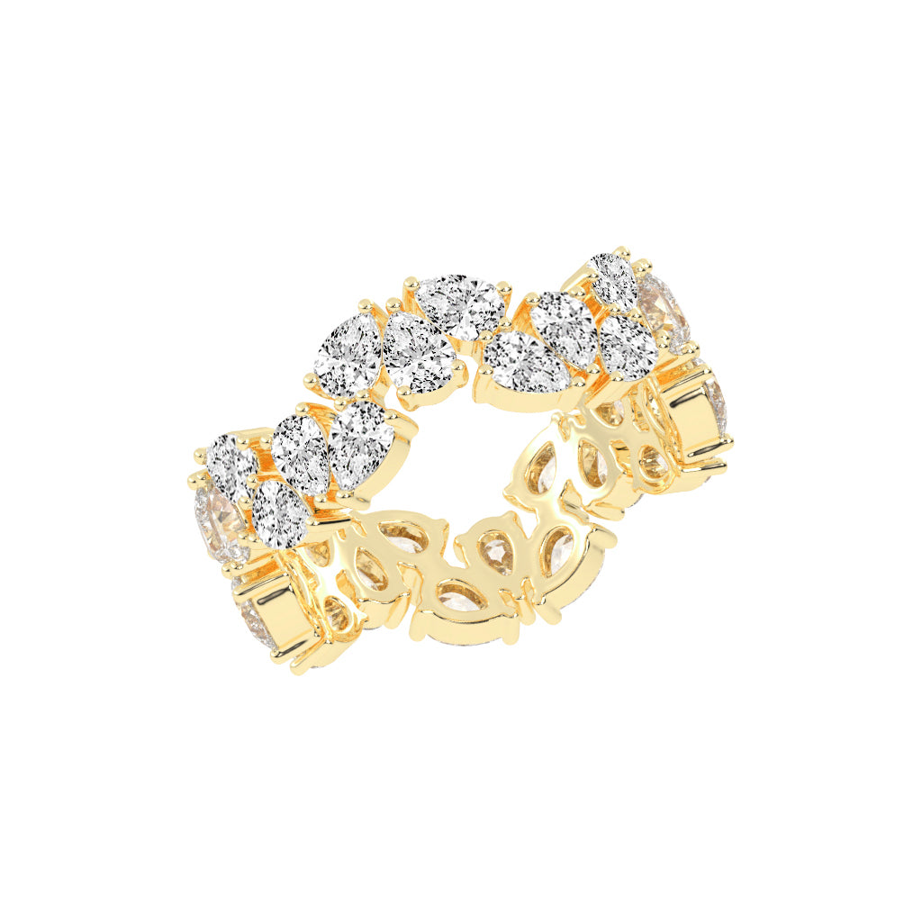 Artisan Bloom Diamond Eternity Ring