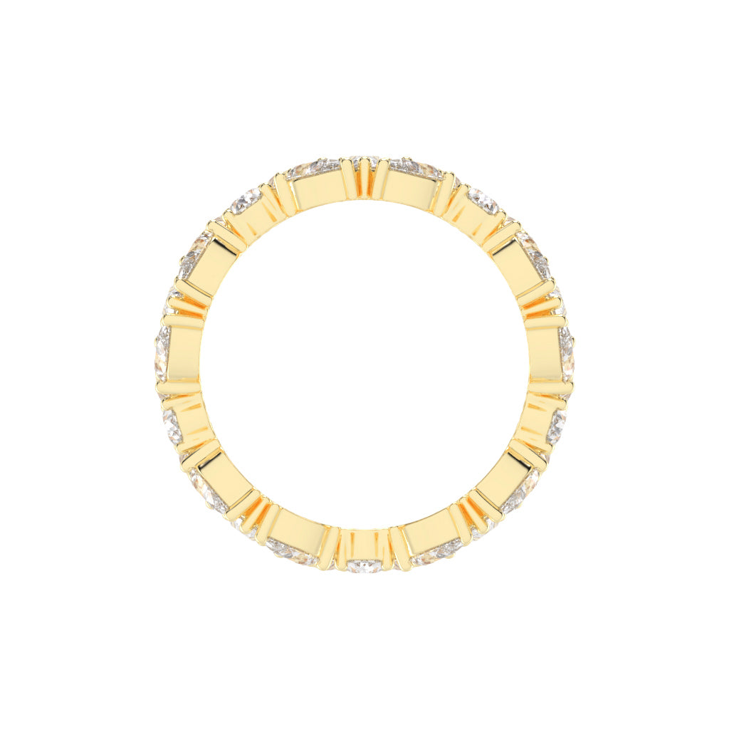 Artisan Bloom Diamond Eternity Ring