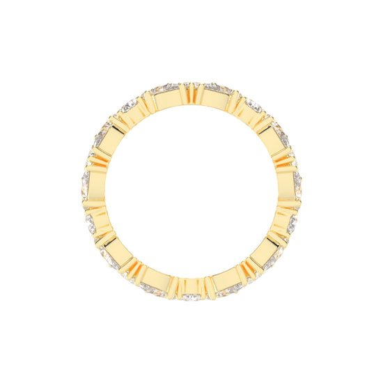 Artisan Bloom Diamond Eternity Ring