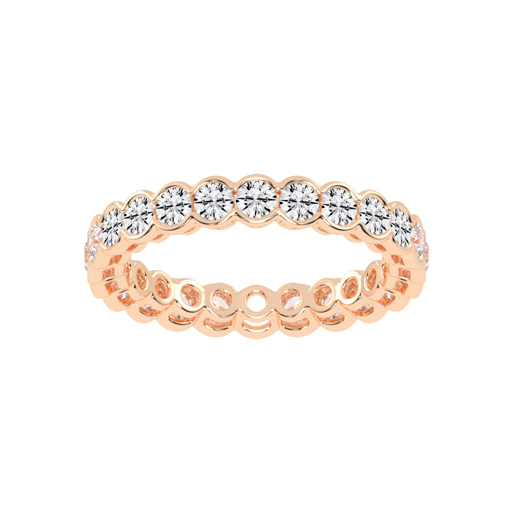 Continuous Radiance Bezel Diamond Band