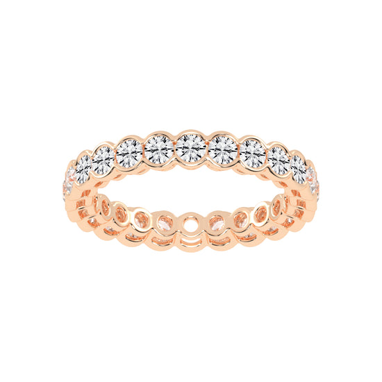 Continuous Radiance Bezel Diamond Band