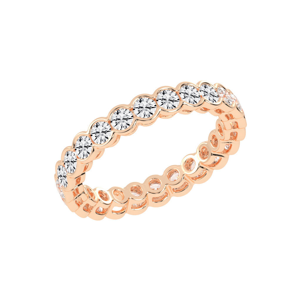 Continuous Radiance Bezel Diamond Band