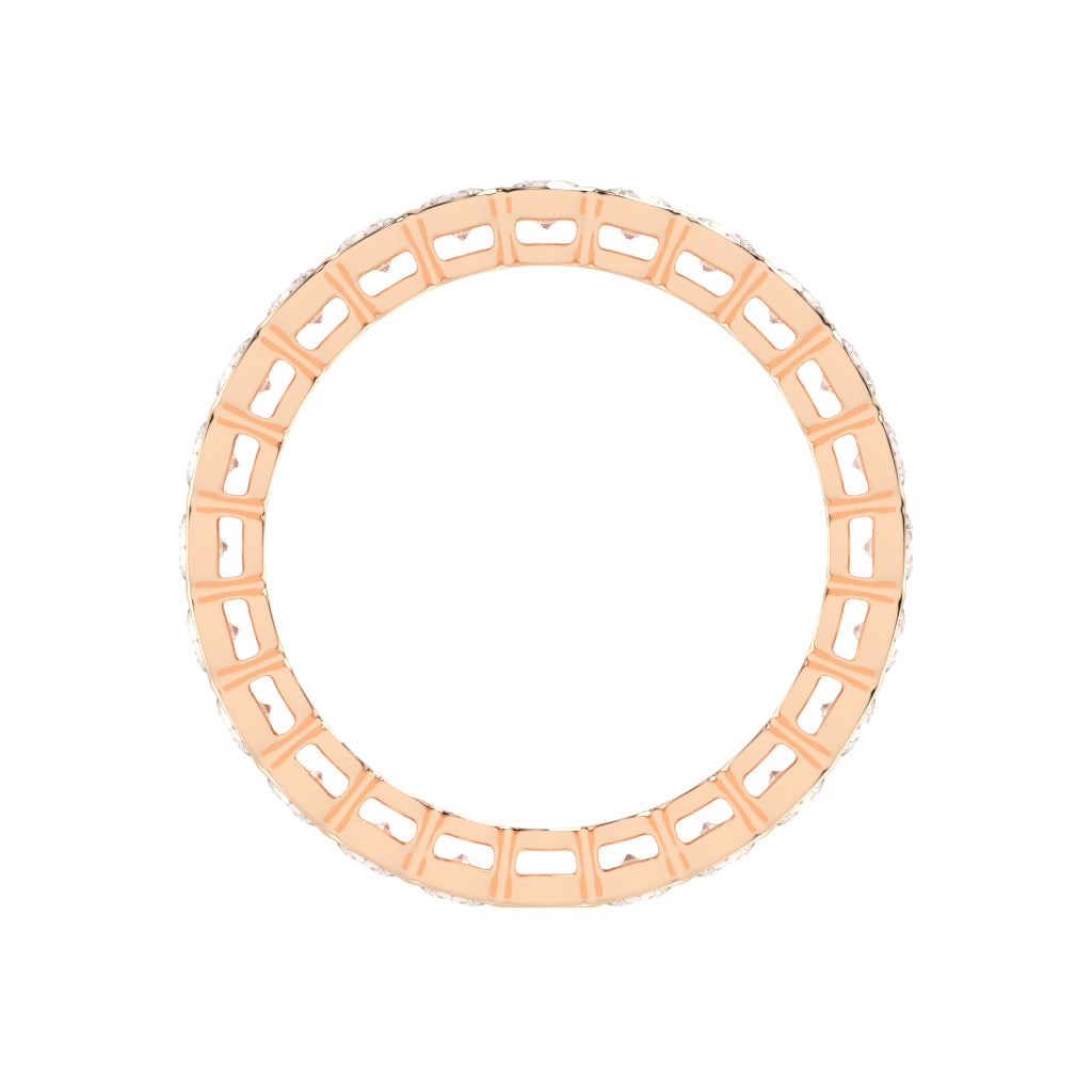 Continuous Radiance Bezel Diamond Band