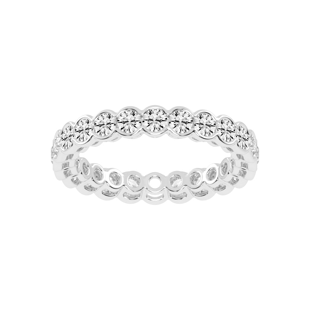 Continuous Radiance Bezel Diamond Band