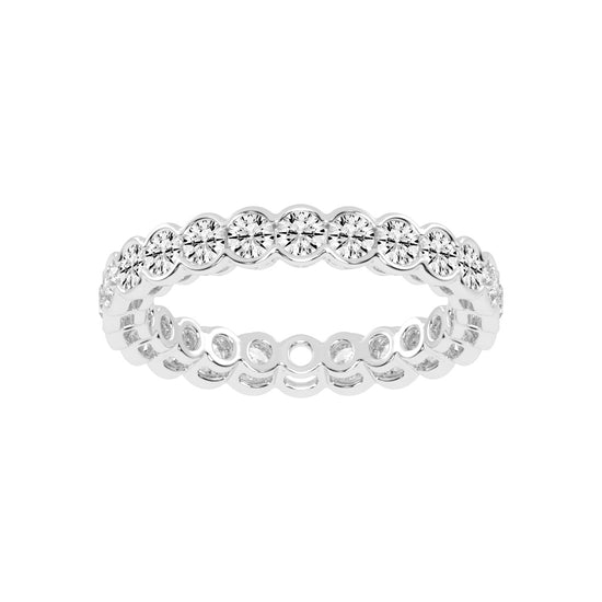 Continuous Radiance Bezel Diamond Band