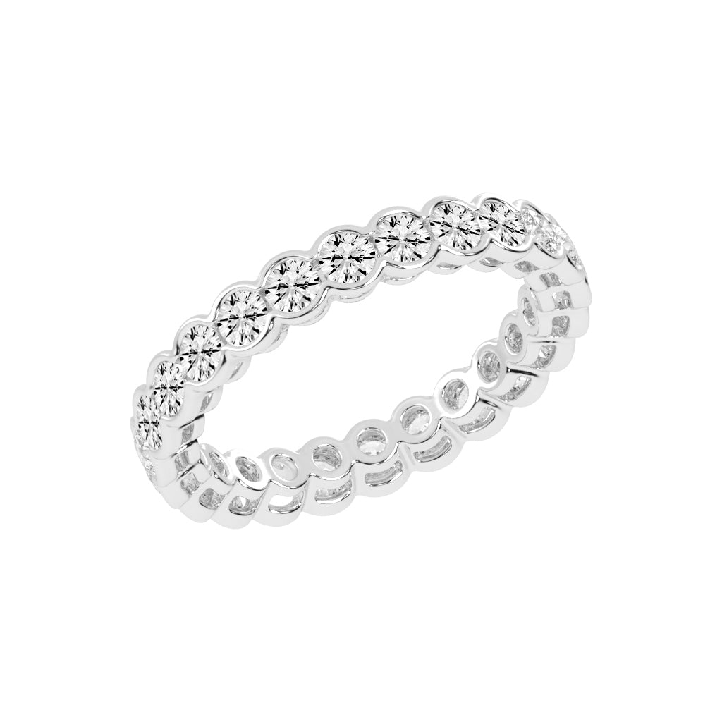 Continuous Radiance Bezel Diamond Band