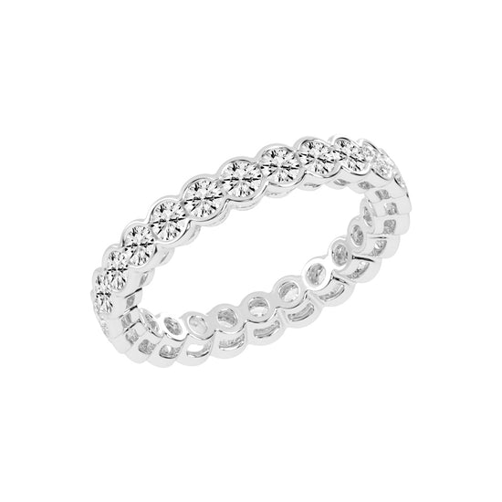 Continuous Radiance Bezel Diamond Band