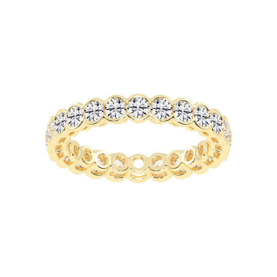 Continuous Radiance Bezel Diamond Band