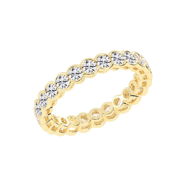 Continuous Radiance Bezel Diamond Band