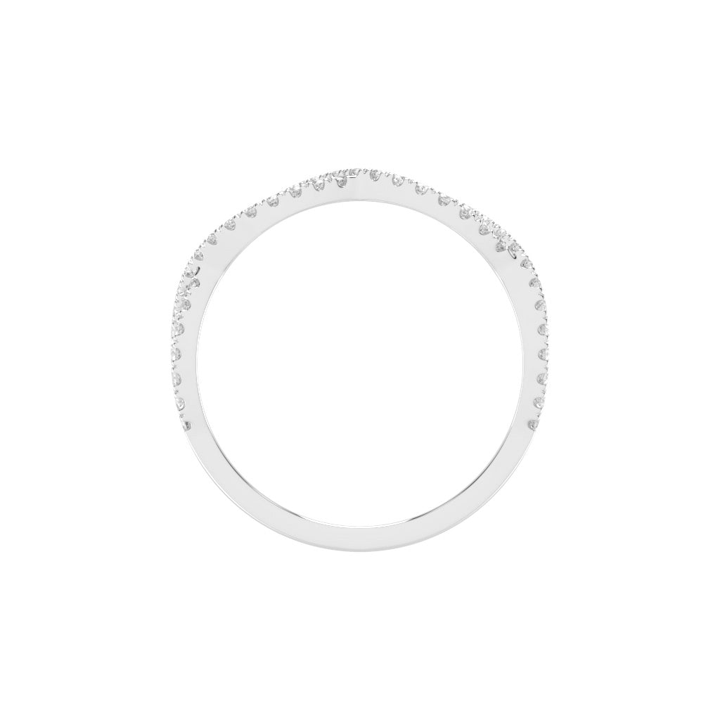 Veritas Round Cut Infinity Eternity Lab Diamond Ring