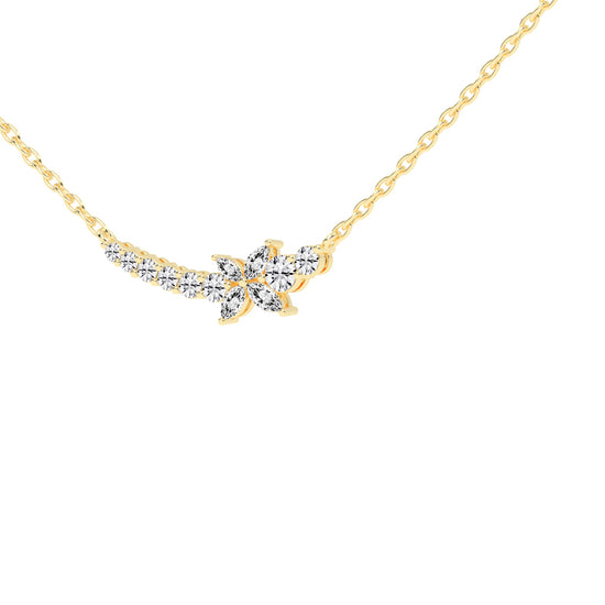 Bella 1.25Ct Butterfly Marquise Cut Fancy Lab Diamond Pendant