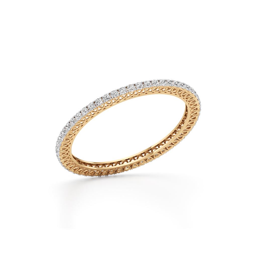 Celeste Sparkle Diamond Bangle