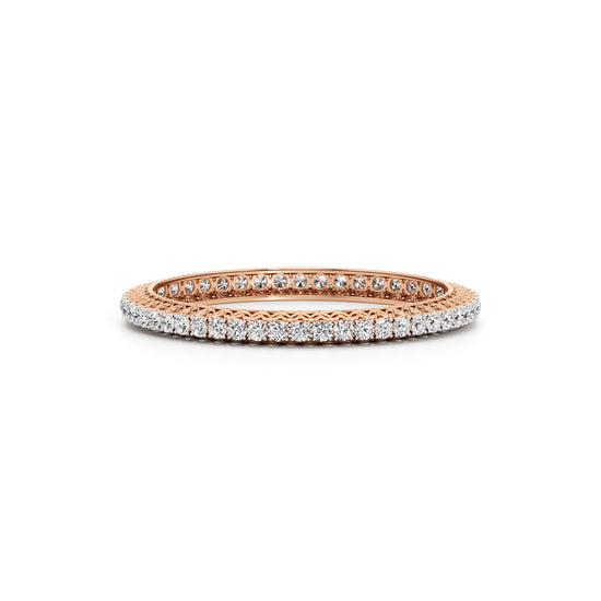 Elysian Halo Diamond Bangle