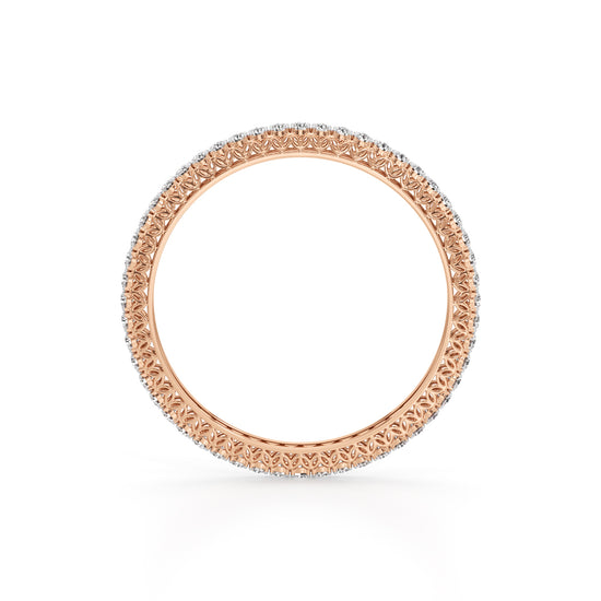 Elysian Halo Diamond Bangle