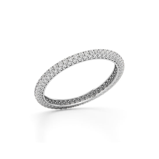 Elysian Halo Diamond Bangle