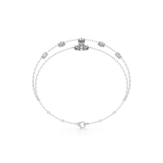 Maura Everyday Round Cut Chain Bracelet