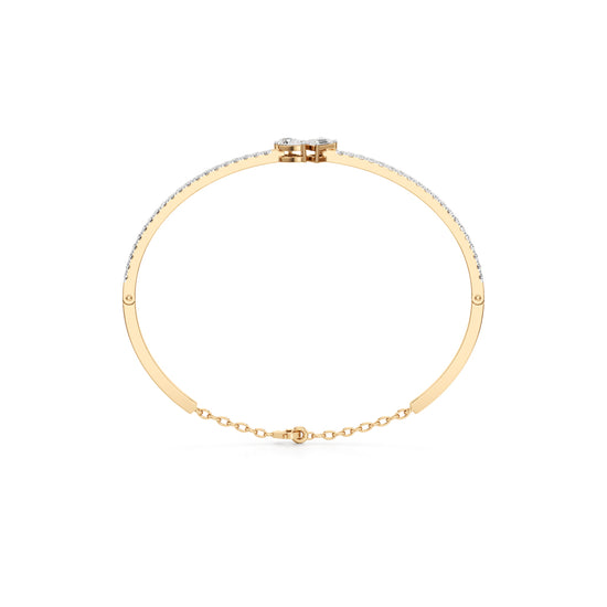 Nydia 1.25Ct Two Unique Cut Kada Bracelet