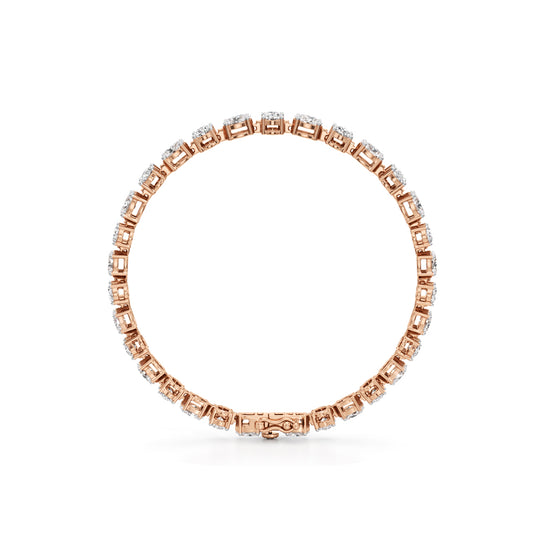 Arista 875Ct Oval Cut Tennis Bracelet