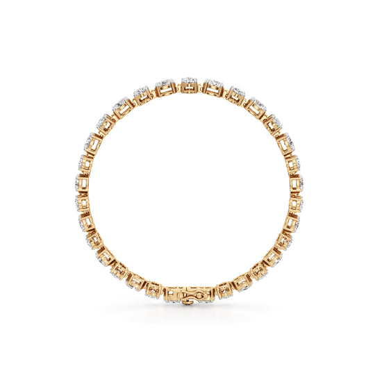 Arista 875Ct Oval Cut Tennis Bracelet