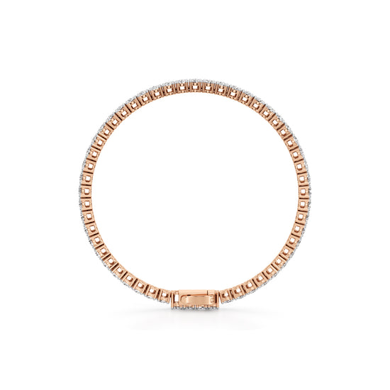 Isara 35Ct Shared Prong Round Cut Tennis Bracelet