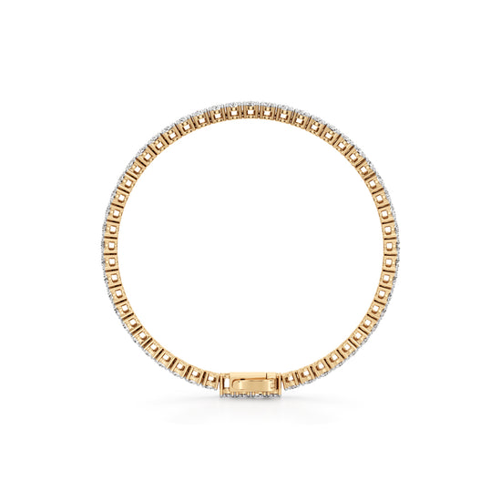 Isara 3.5Ct Shared Prong Round Cut Tennis Bracelet