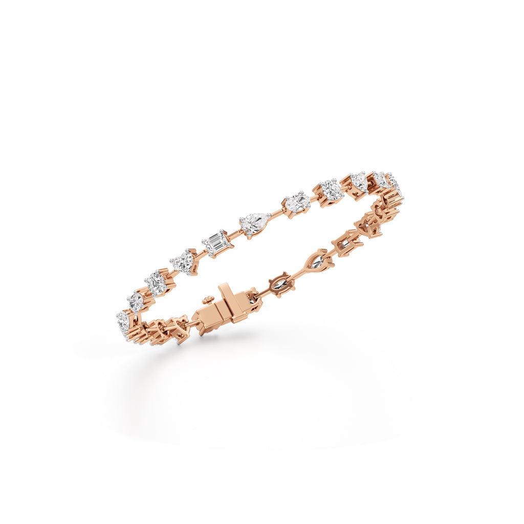 Vira 5.75Ct Contemporary Fancy Bracelet