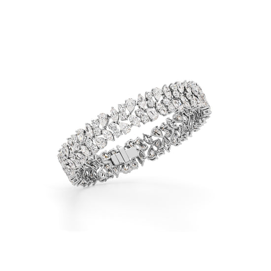 Odelia 21.25Ct Alternative Setting Fancy Bracelet