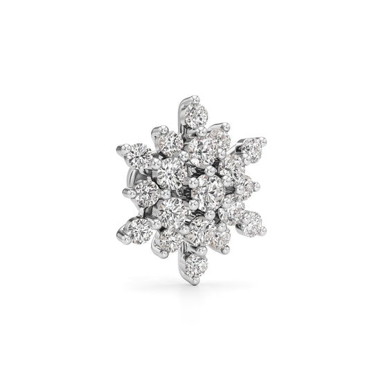 1.75Ct Round Shape Fancy Studs Earrings