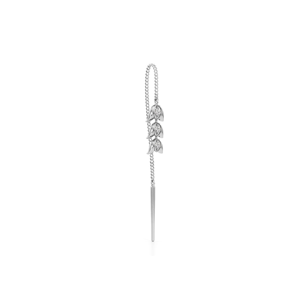Luxe Links Round Shape Delicate Earrings